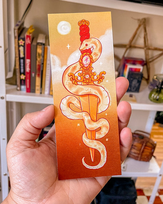 Snake and Sword Bookmark