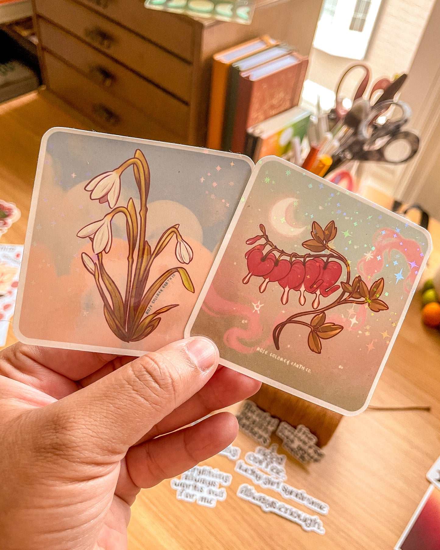 Botanical Mini-Print Sticker Set